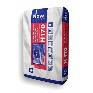 Клей д/плитки Novaplast H-170 25кг термостійкий