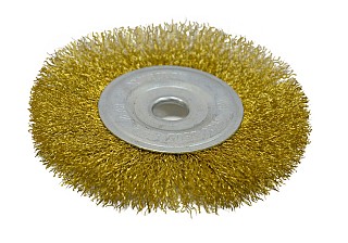 Щітка-крацовка дискова латунь 150*22 18-054 Spitse
