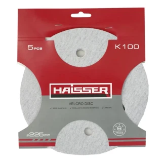 Диск шліфув.самокл  HAISSER 125мм к100  5315312