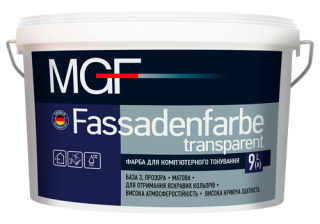 Фарба MGF Fassadenfarbe Transparentt 2,5л 055