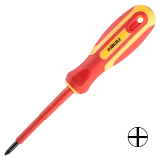 Викрутка SIGMA діелектр.хрестова PH1*80мм 4008141