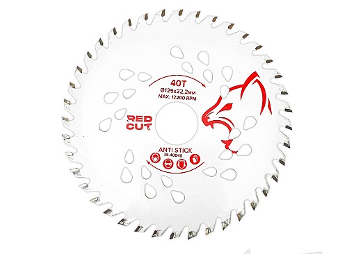 Диск пил 125*22*40Z Red Cut 35-40040