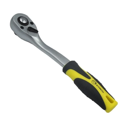 Тріскачка 1/4" 72зуб з підв.СТАЛЬ 70135