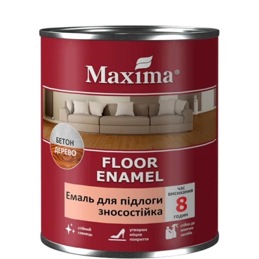 Емаль ПФ-266 MAXIMA жовто-коричн. глянсова 2,3кг