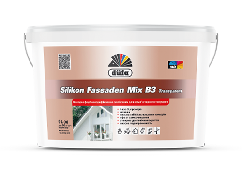 Фарба DUFA баз. Silikon Fasaden Mix B3 2,5лтранcп