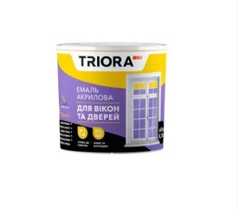 Фарба Triora д/вікон, дверей  0.75л.