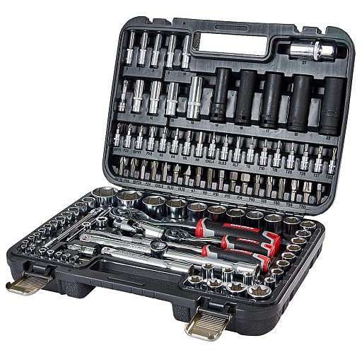 Набір головок торцевих 1/4" 1/2" 111шт. 186169