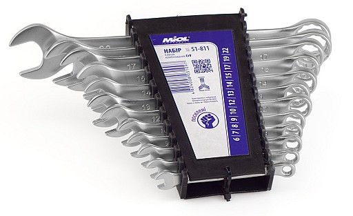 Набір ключів 12шт. CRV 51-811