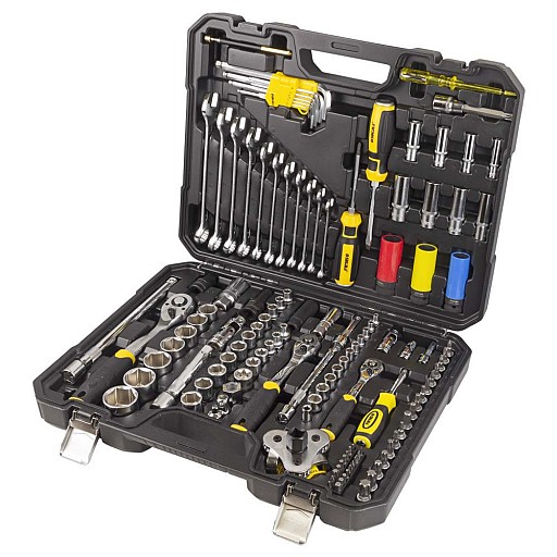 Набір насадок торцевих і біт 1/4 1/2 126шт 6003791