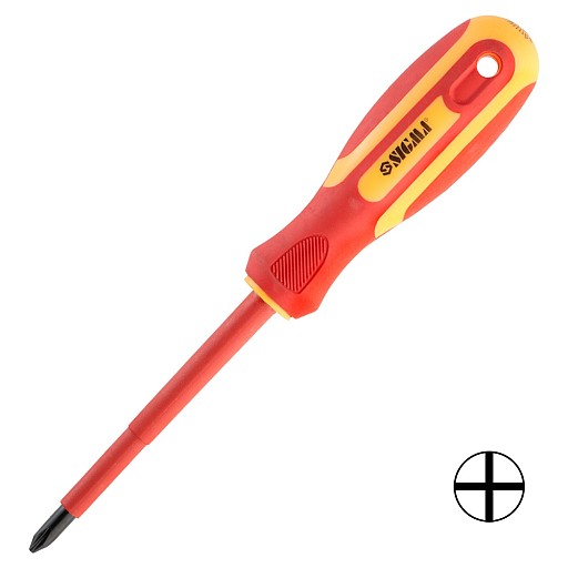 Викрутка SIGMA діелектр.хрестова PH2*100мм 4008161