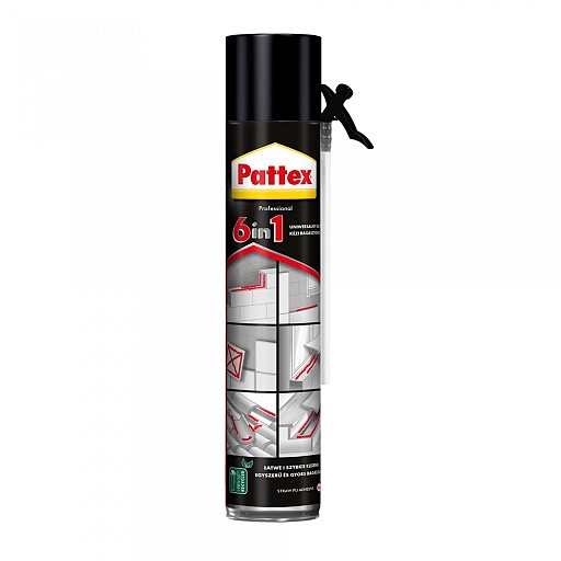 Піна-клей PATTEX 6в1 ручна 750мл