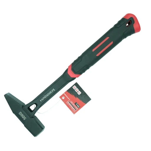 Молоток 500г  метал. ручка  HAISSER 44164/136432