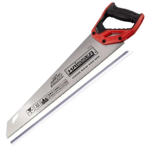 Ножівка по дер. 450мм HAISSER 11TPI 107567