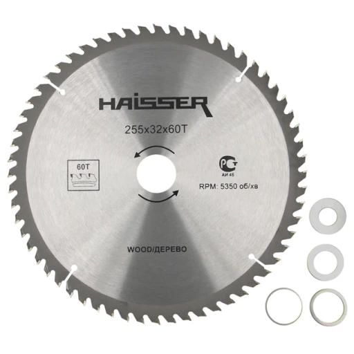 Диск пил 255(60T 32) HAISSER 4311641