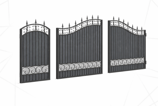 Ворота з каліткою  №5 7024 МАТ  (3,60*0,90)