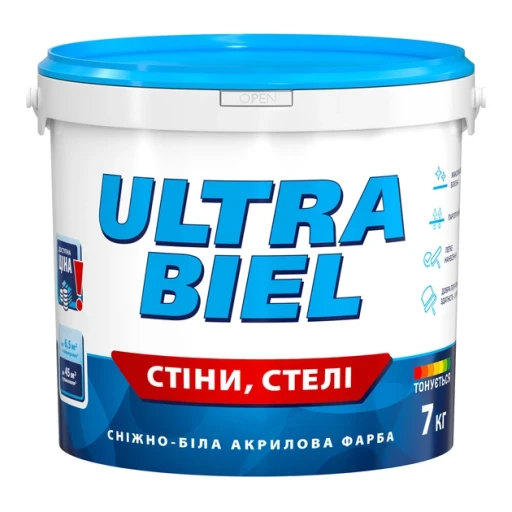 Фарба в/е Снєжка ULTRA BIEL 5л (7кг)