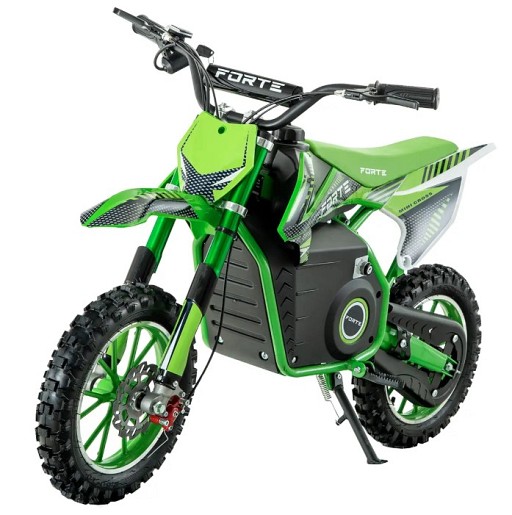 Мотоцикл акум. FORTE РВ1000Е.зеле/си 1000Вт 141273