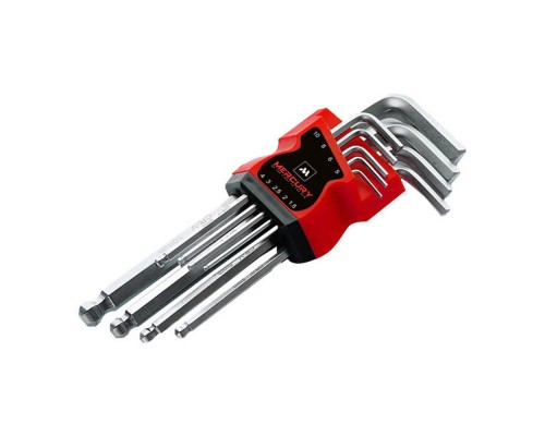 Набір шестиг.ключів 9шт 1,5-10 Mercury 06-105