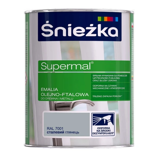 Фарба Sniezka 0,8л Сталевий RAL7001
