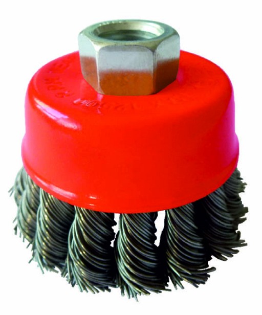 Щітка торцева плет. проволока 85мм М14 WE 7132681