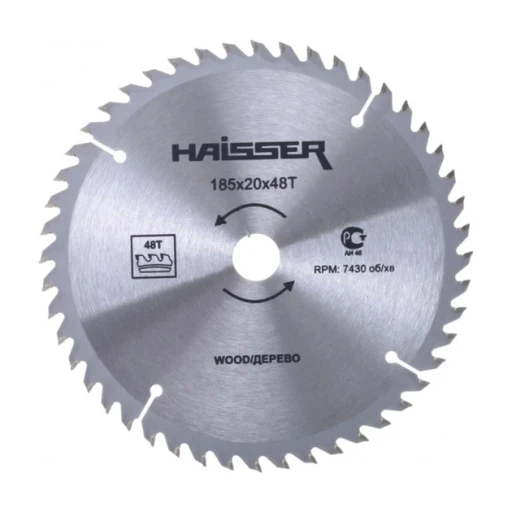Диск пил 185(48T 20) HAISSER 4311639