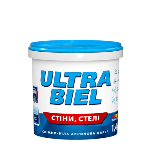 Фарба в/е Снєжка ULTRA BIEL 1л. (1,4кг)