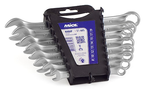 Набір ключів 8шт. CRV 51-805