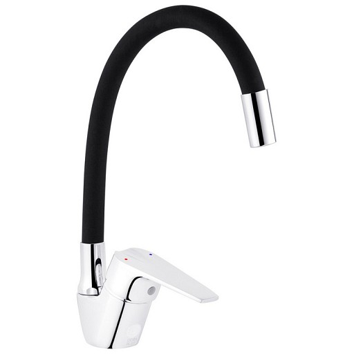 Змішувач Kroner кухня Odra-C032BLK CV021167