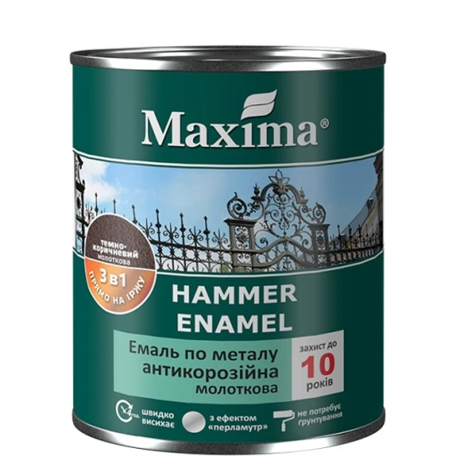 Емаль молоток 3в1 MAXIMA 2,3кг срібляста