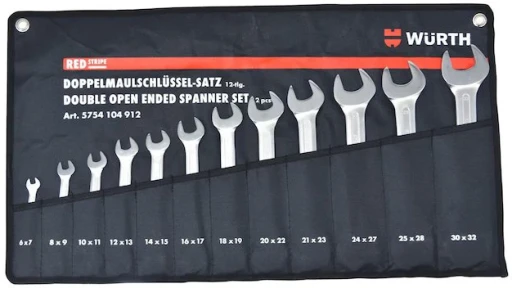 Набір ключів ріжкових WS6-32, RED STRIPE5754104912