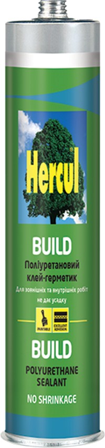 Герметик-поліур Hercul Build чорний 280мл