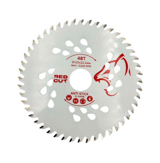Диск пил 125 (48Z, 22мм) Red Cut 35-40048