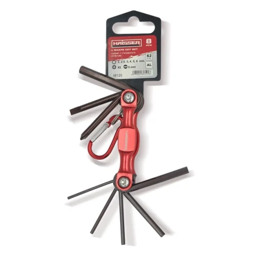 Набір шестигран. Г-подіб. HAISSER 8шт  48120