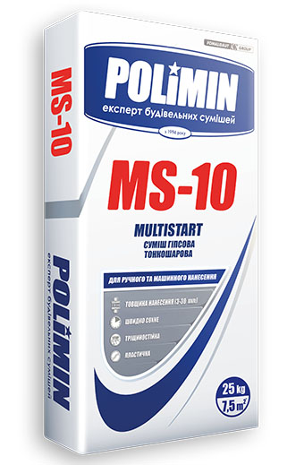 Суміш штук. POLIMIN MS-10 25кг ( HP Старт)