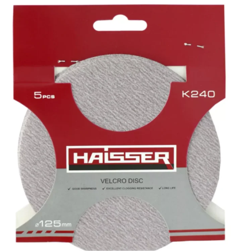 Диск шліфув.самокл  HAISSER 125мм к2400  5315316