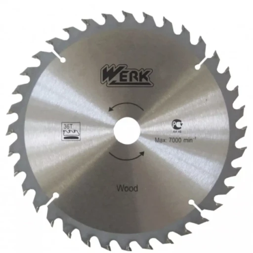 Диск пил 115*22,23 24 зуб  WERK109101/69341