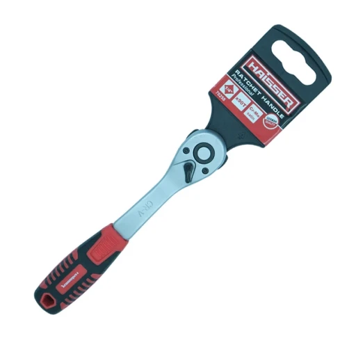 Ручка-тріскачка 1/4" 90зуб HAISSER 143259/70258