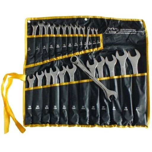 Набір ключів комбінованих 25шт. сталь 63900