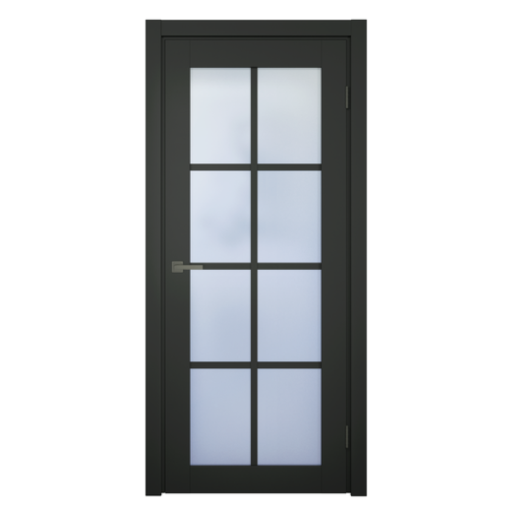Двері D4 SherWOOD 200*80см Антрацит +короб, лиштва
