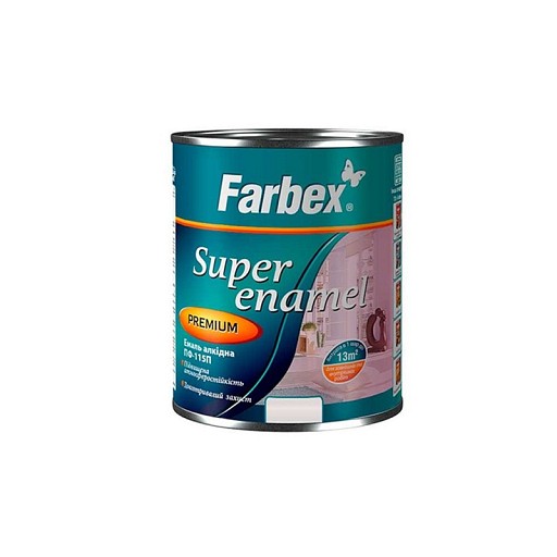 Емаль алкідна ПФ-115 FARBEX крем.-рожева 0,9кг