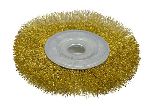 Щітка-крацовка дискова латунь 150*22 18-054 Spitse