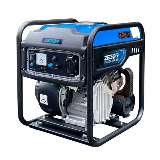 Генератор інверторний ZEGOR 3,5кВт DIN-OPEN3500