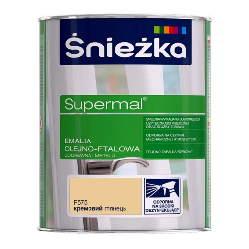 Фарба Sniezka 0,8л кремова олійно-фталева F575