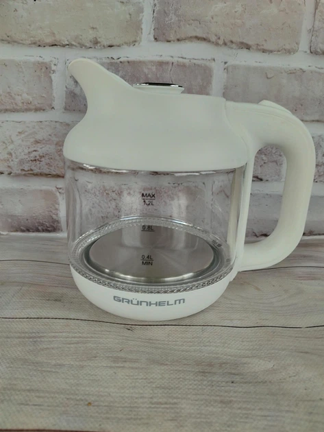 Електрочайник GRUNHELM EKG-25010W 1.2л 1630Вт