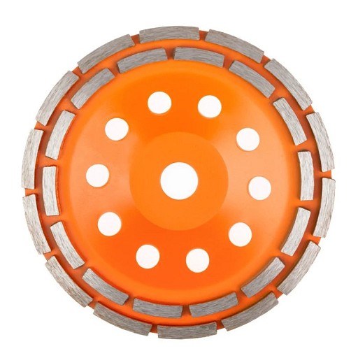 Чаша алмазна 180мм шліф. Сегмент 2-ряд. 54-180