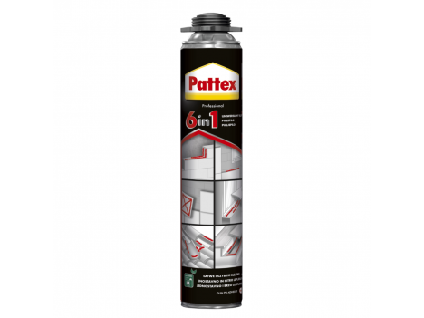 Піна-клей PATTEX 6в1 проф. 750мл